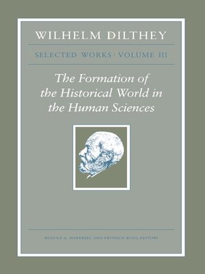 cover image of Wilhelm Dilthey